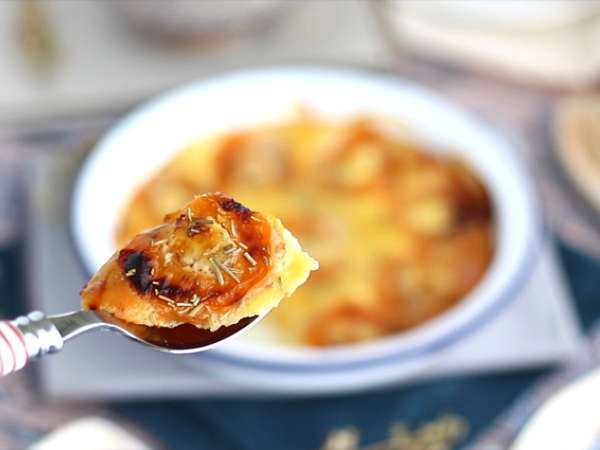 Кайсии и кокосов гратен - Подготовка стъпка 6