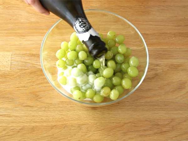 Грозде с Prosecco - Подготовка стъпка 1