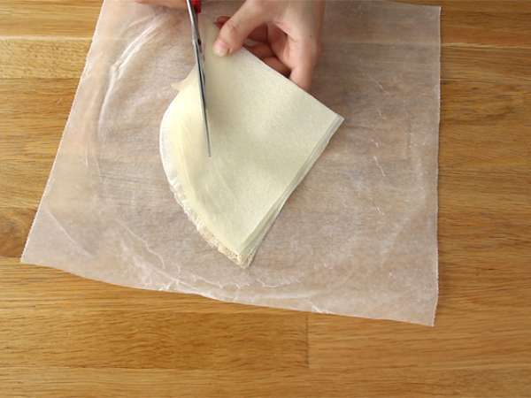 Квартет от аперитиви със сушено месо - Подготовка стъпка 1