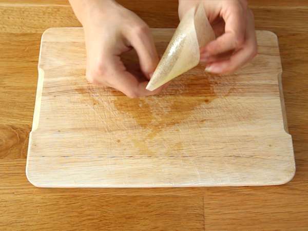 Квартет от аперитиви със сушено месо - Подготовка стъпка 2