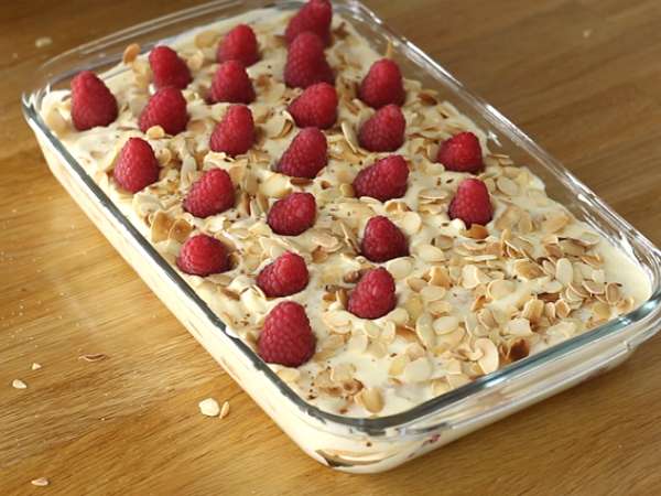 Бързо и лесно малиново тирамису - Подготовка стъпка 7