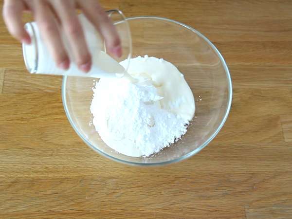 Франция синьо бяло червено тарт - Подготовка стъпка 3