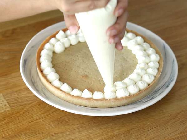 Франция синьо бяло червено тарт - Подготовка стъпка 5