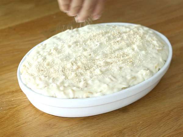 Макарони със сирене, американският тестен гратен - Подготовка стъпка 5