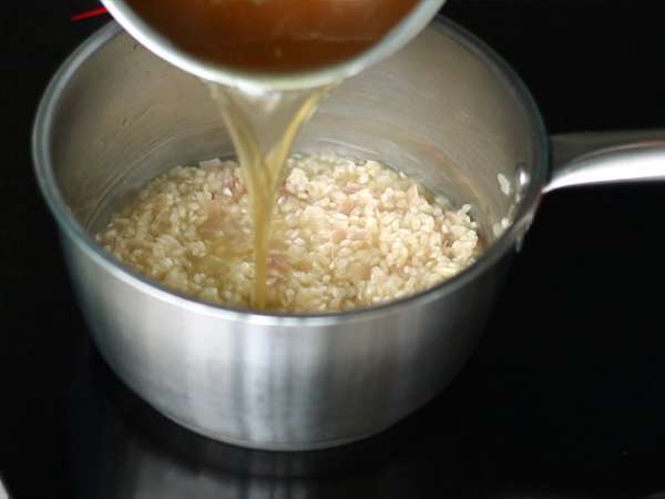 Ризото с Рокфор - Подготовка стъпка 3