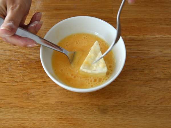 Паниран Камамбер, топящ се и хрупкав - Подготовка стъпка 2