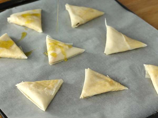 Самоуси с козе сирене и мед - Подготовка стъпка 5