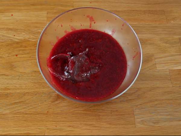 Тарт с манго и малини - Подготовка стъпка 1