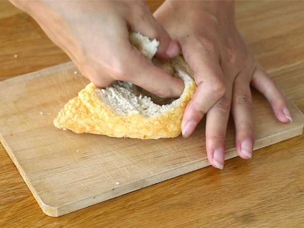 Яйчни лодки с Munster - Подготовка стъпка 1