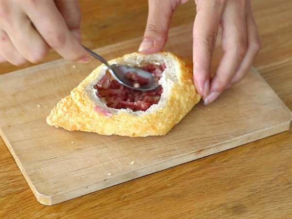 Яйчни лодки с Munster - Подготовка стъпка 2