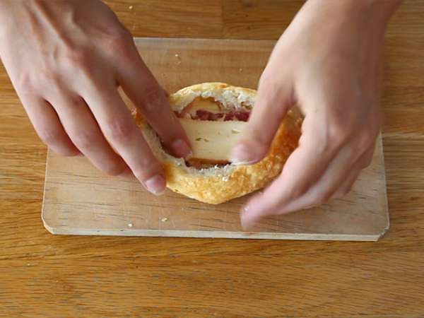 Яйчни лодки с Munster - Подготовка стъпка 3