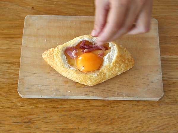 Яйчни лодки с Munster - Подготовка стъпка 4