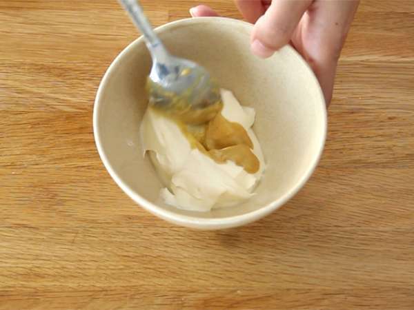 Скумрия с горчица - Подготовка стъпка 1