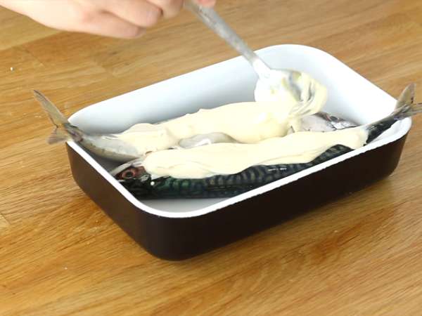 Скумрия с горчица - Подготовка стъпка 3