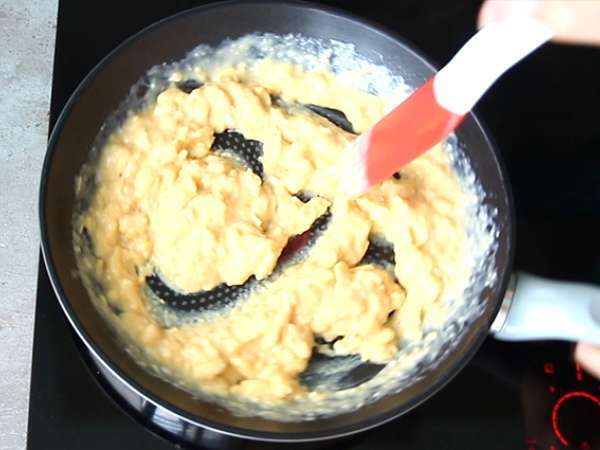 Бъркани яйца, истинската рецепта - Подготовка стъпка 4