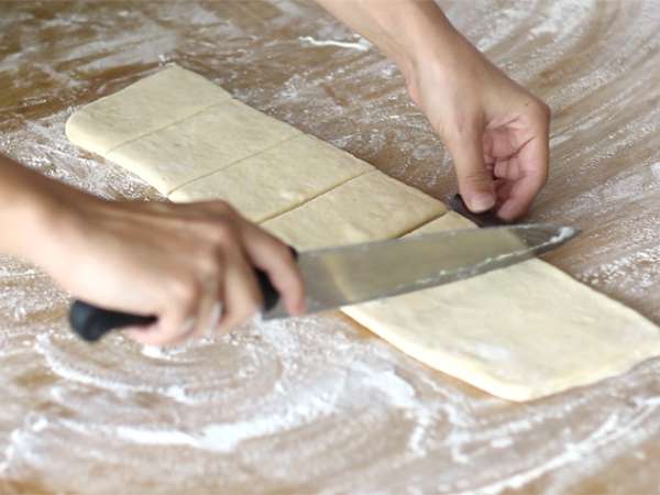 Шоколадов хляб или chocolatines - Подготовка стъпка 14