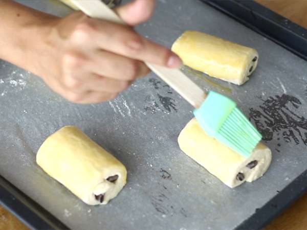 Шоколадов хляб или chocolatines - Подготовка стъпка 17