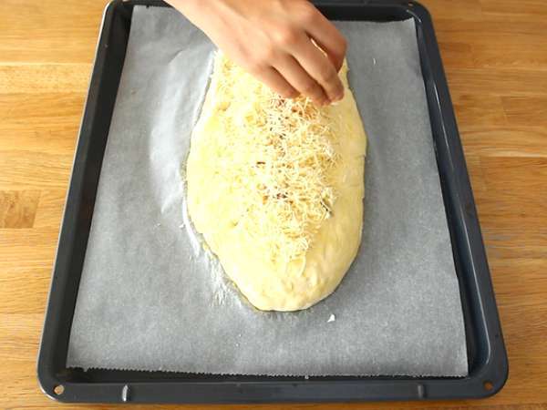 Фугас с бекон и лук - Подготовка стъпка 9