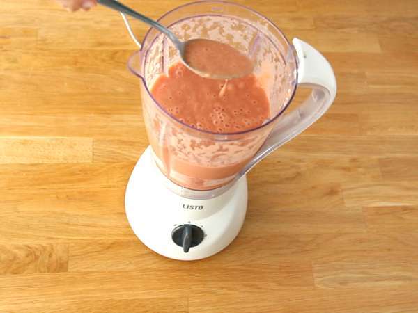 Salmorejo, испанска студена супа - Подготовка стъпка 3