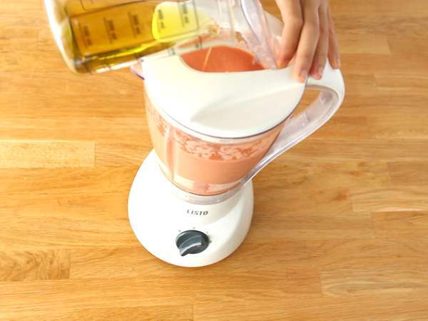 Salmorejo, испанска студена супа - Подготовка стъпка 4