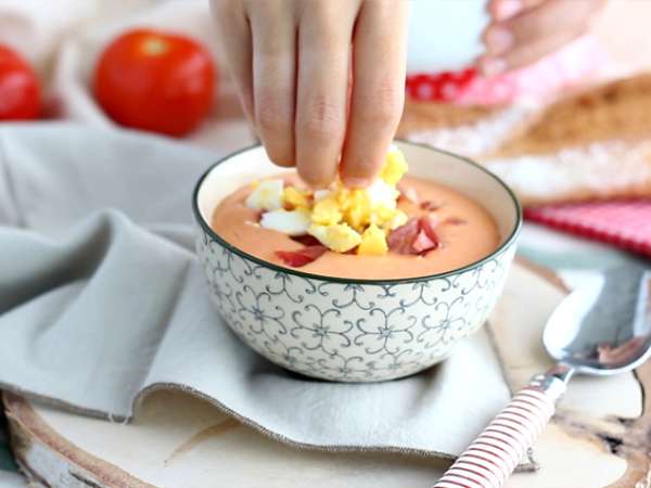 Salmorejo, испанска студена супа - Подготовка стъпка 5