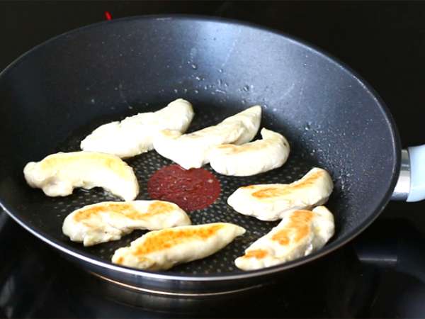 Лесна салата Цезар - Подготовка стъпка 1