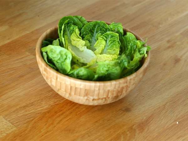 Лесна салата Цезар - Подготовка стъпка 8