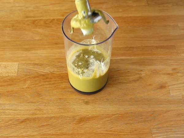 Бърза студена грахова супа - Подготовка стъпка 2