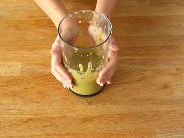 Бърза студена грахова супа - Подготовка стъпка 4