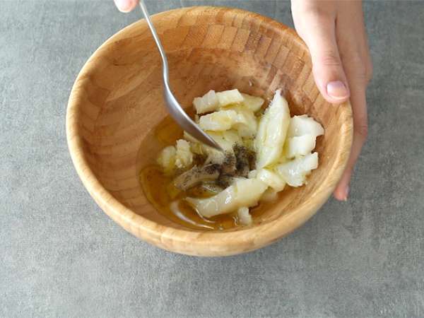 Севиче от треска - Подготовка стъпка 1