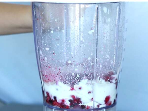 Ласи от червени плодове - Подготовка стъпка 1