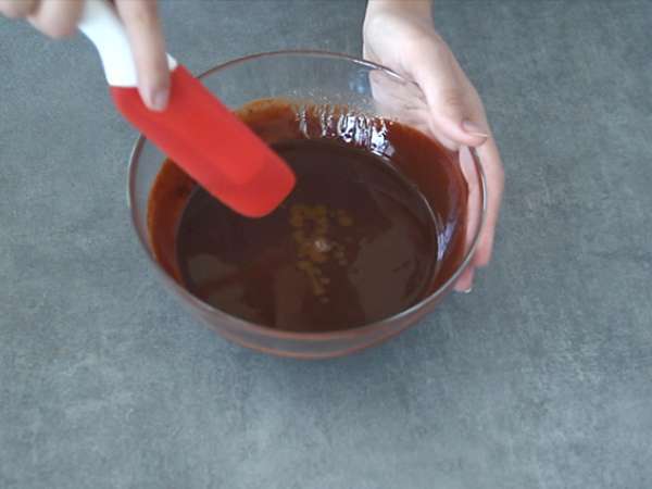 Фондант от шоколад и солен карамел - Подготовка стъпка 5