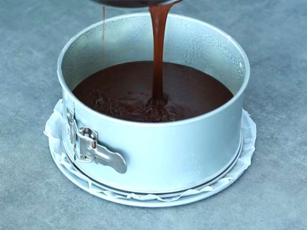 Фондант от шоколад и солен карамел - Подготовка стъпка 7