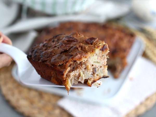 Торта с ябълки, орехи и канела - Подготовка стъпка 6