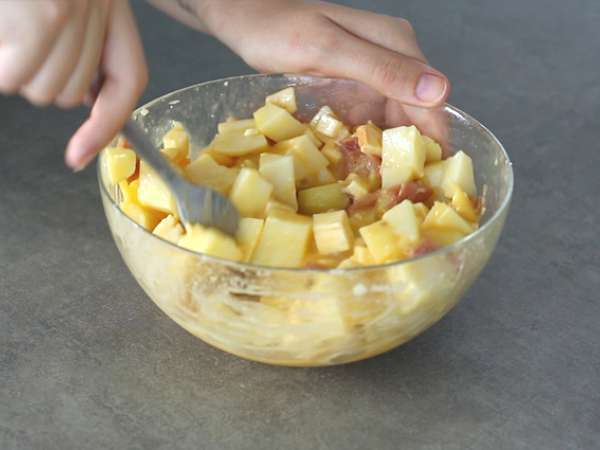 Тортила Raclette - Подготовка стъпка 3