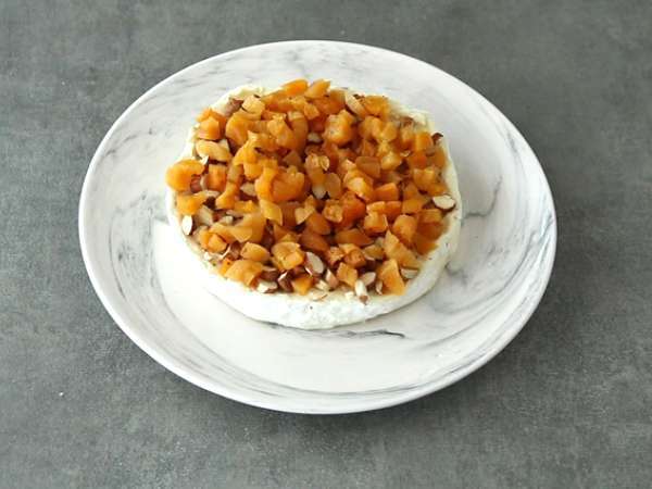 Бри с пълнеж от кайсии и бадеми - Подготовка стъпка 3