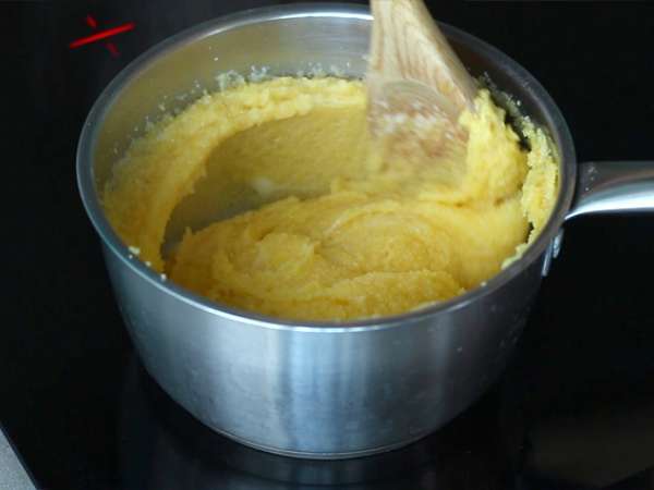 Савойски картофи с полента и сирене комте - Подготовка стъпка 4