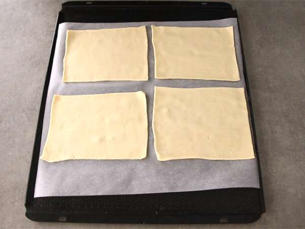 Фаготини с пушена сьомга и козе сирене - Подготовка стъпка 1