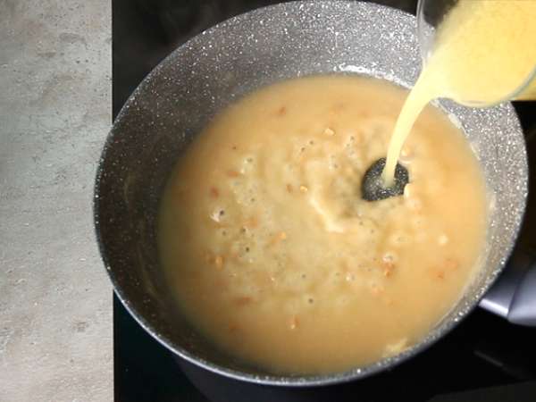 Задушена мерлуза, миди и грах - Подготовка стъпка 2