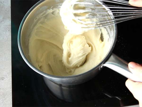 Суфле от пушена сьомга и фуражно мляко - Подготовка стъпка 1