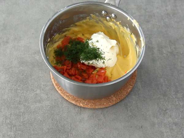 Суфле от пушена сьомга и фуражно мляко - Подготовка стъпка 3