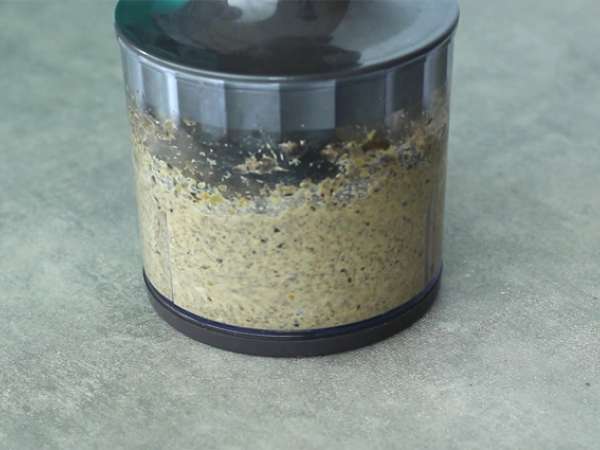 Бърза тапенада с черни маслини - Подготовка стъпка 2