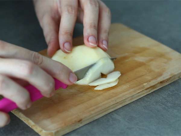 Крушов франджипан на отделни порции - Подготовка стъпка 1