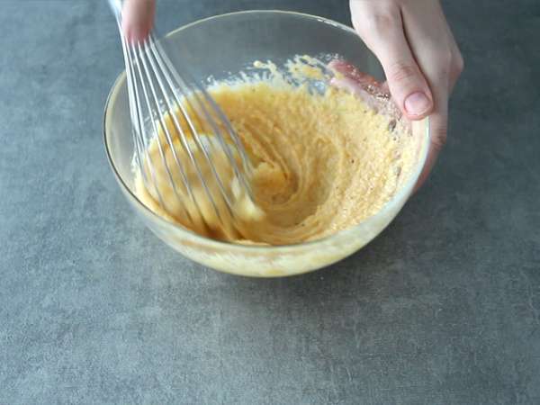 Крушов франджипан на отделни порции - Подготовка стъпка 2