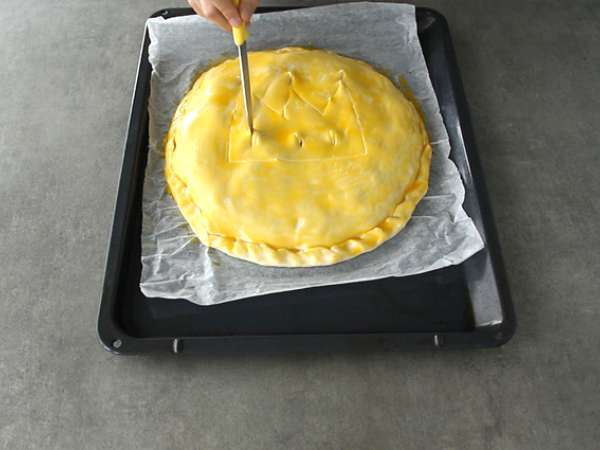 Пай Raclette - Подготовка стъпка 5