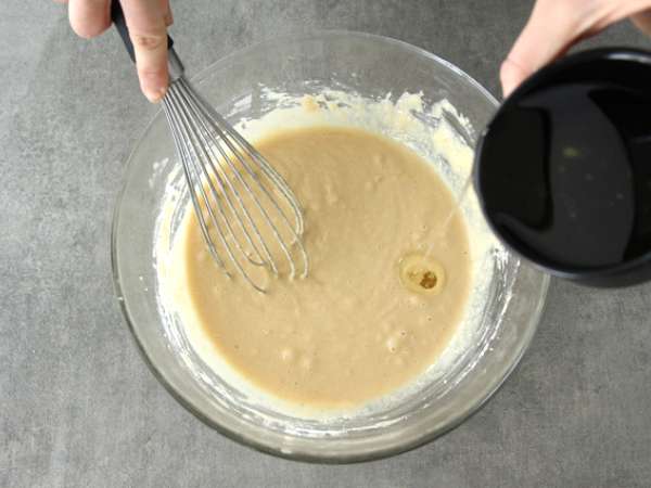 Торта със соево кисело мляко и ябълково пюре (веган и без глутен) - Подготовка стъпка 3