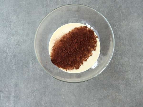 Мраморни палачинки с ванилия и шоколад - Подготовка стъпка 3