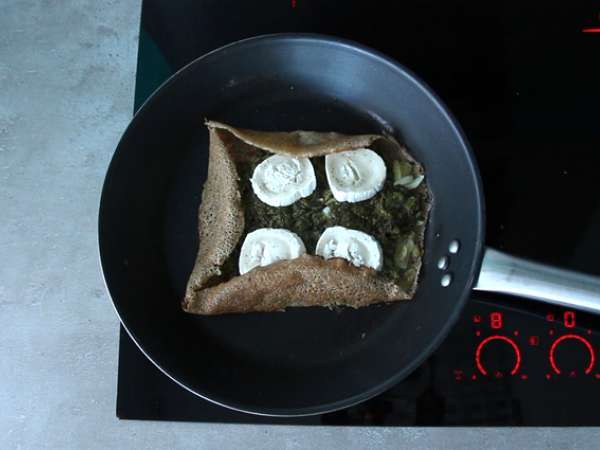 Галет от козе сирене и спанак - Подготовка стъпка 3