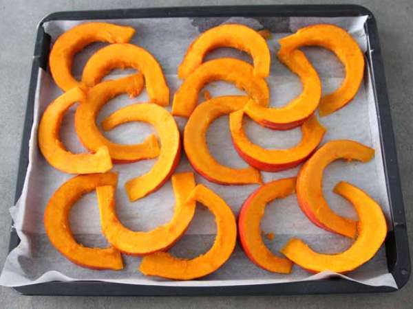 Печена тиква и нахут, розмарин, сирене фета - Подготовка стъпка 3