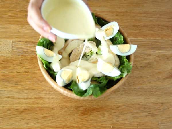 Домашен сос Цезар - Подготовка стъпка 4